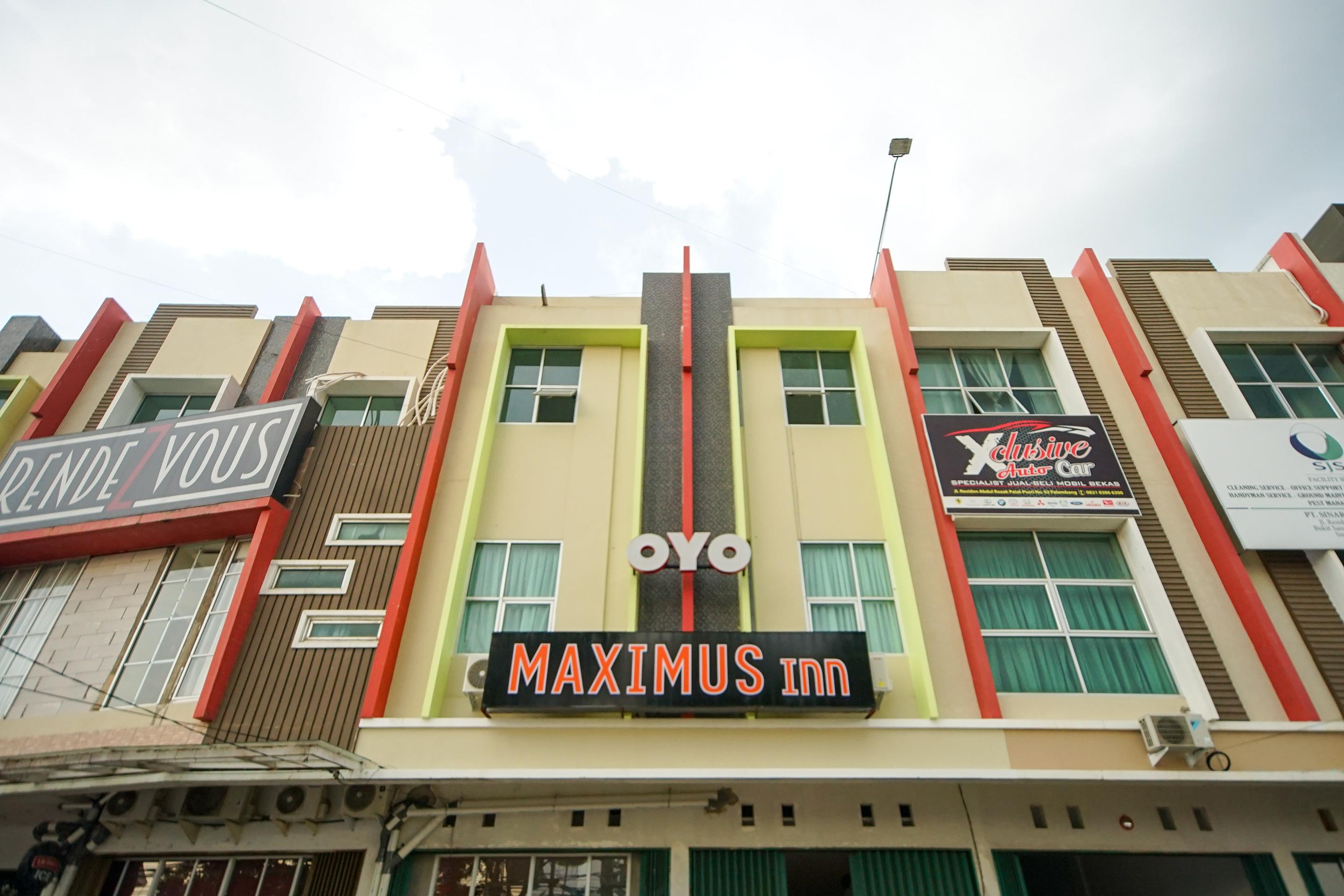 Oyo 251 The Maximus Inn Hotel Palembang Dış mekan fotoğraf